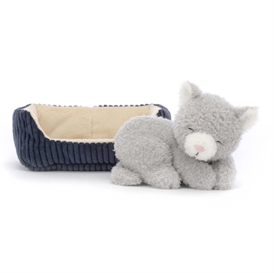 Jellycat - Napping Nipper, Kat 10 cm