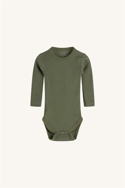 Hust and Claire Body l/æ i Uld - Olive