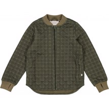 Wheat Termojakke - Olive Check