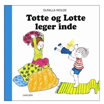 Totte og Lotte leger inde - bog