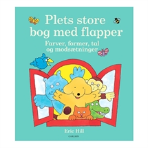 Plets store bog med flapper - bog