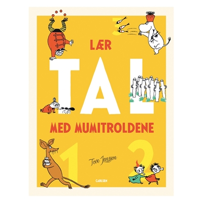 Lær tal med Mumitroldene - bog