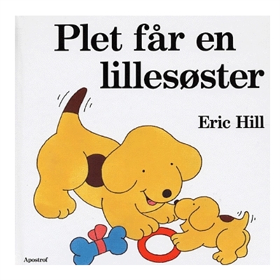 Plet får en lillesøster - bog