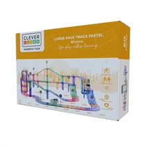 Cleverclixx - Large Race Track Pastel | 80 stk