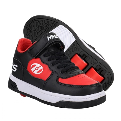 Heelys Rullesko - Black/White/Red - 2 hjul