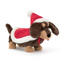 Jellycat - Otto Gravhund Winter Warmer - 15 cm