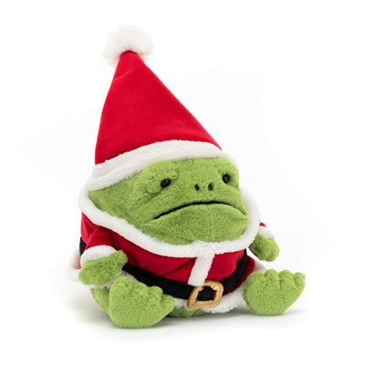 Jellycat - Santa Ricky Rain Frog  - 16 cm