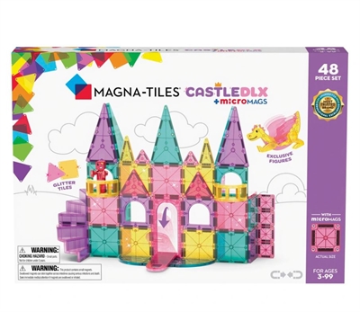 Magna Tiles - Castle Deluxe 48 stk