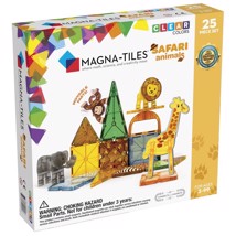 Magna Tiles Safari 25stk inkl. 4 magnetiske dyr