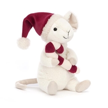 Jellycat - Mus med Candycane