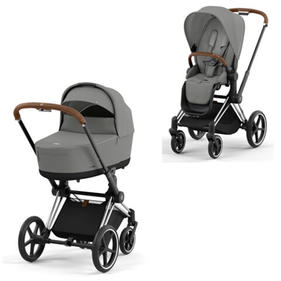 Cybex Priam Duo Mirage Grey/Chrome Brown